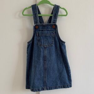 Classic Denim Pinafore Dress